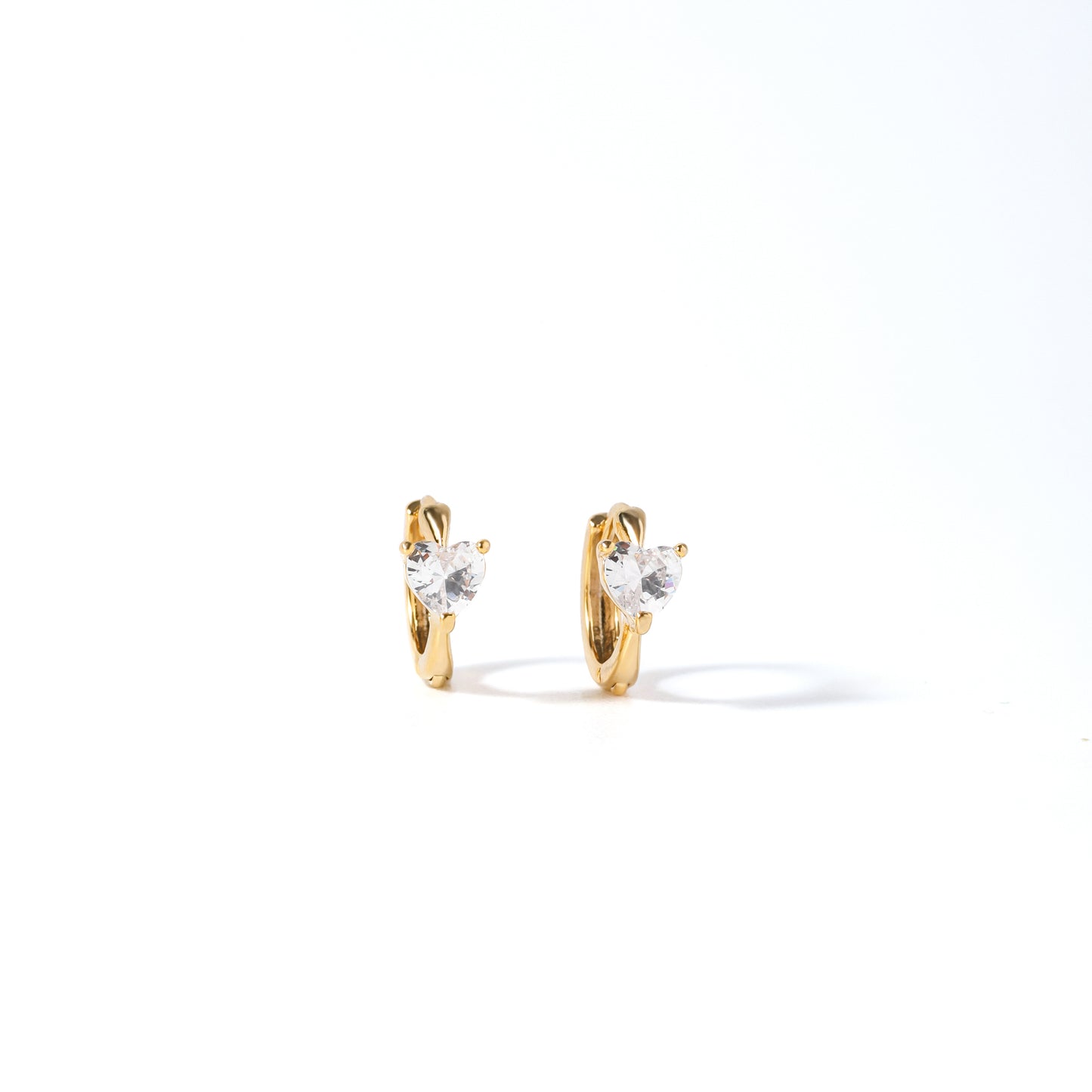 Callie Hoops in Gold