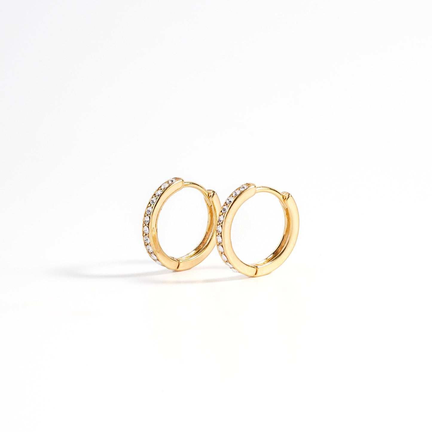 Sabrina Hoops in Gold