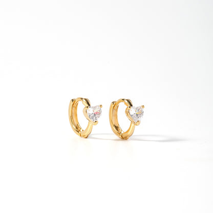 Callie Hoops in Gold