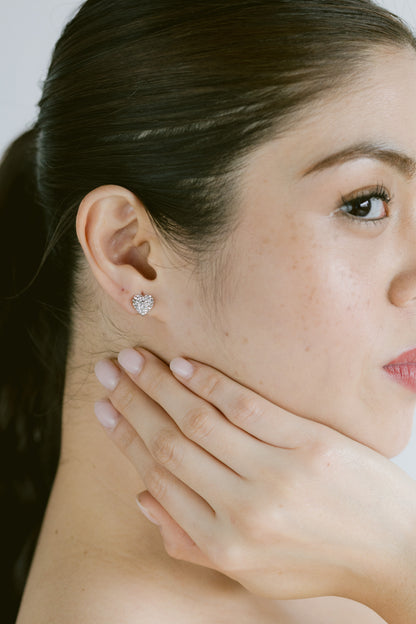 Astrid Hoops in Silver