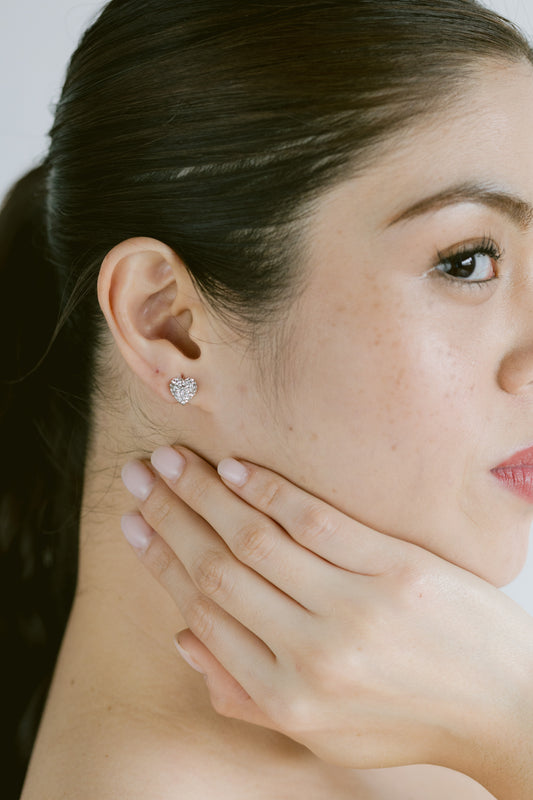 Astrid Hoops in Silver