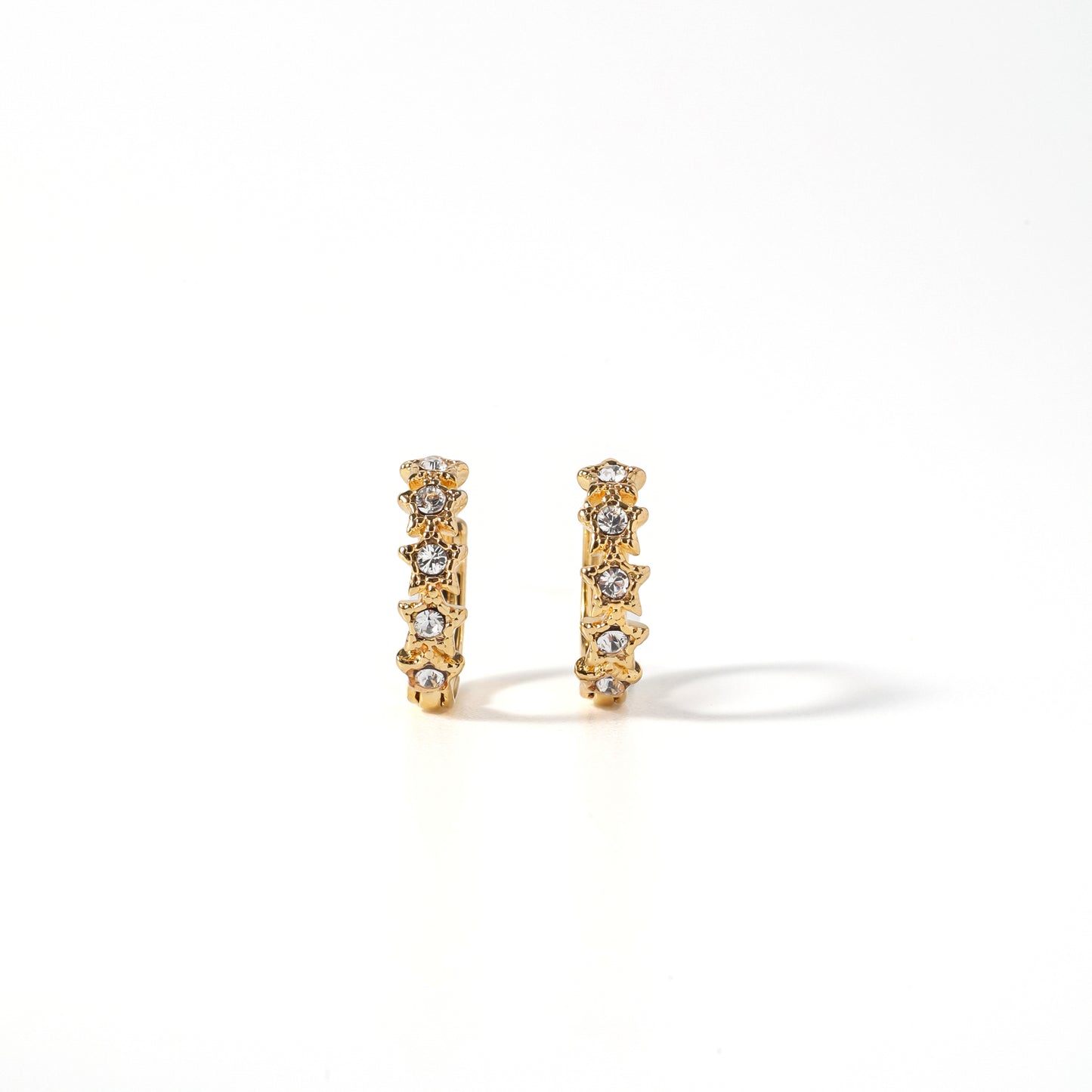 Olivia Hoops in Gold